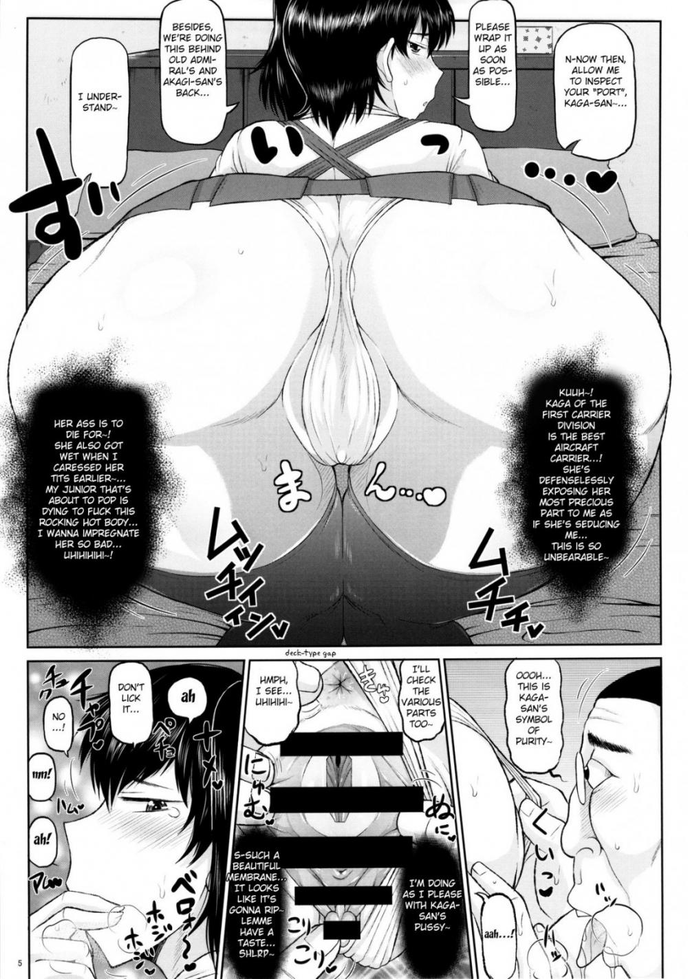 Hentai Manga Comic-Sex Practice With Kaga And Akagi-Read-6